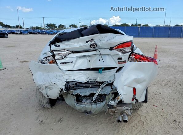 5YFS4MCE7SP231014 2025 TOYOTA COROLLA White Widok z tyłu