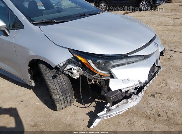 5YFS4MCE8MP059773 2021 TOYOTA COROLLA Silver Вид спереду