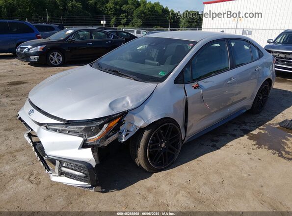 5YFS4MCE8MP059773 2021 TOYOTA COROLLA Silver Передня ліва чверть