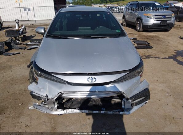 5YFS4MCE8MP059773 2021 TOYOTA COROLLA Silver Вид задньої частини салону