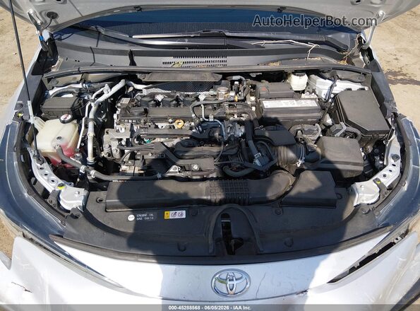 5YFS4MCE8MP059773 2021 TOYOTA COROLLA Silver Вид ззаду