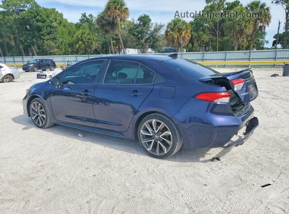 5YFS4MCE8MP088643 2021 TOYOTA COROLLA Blue 