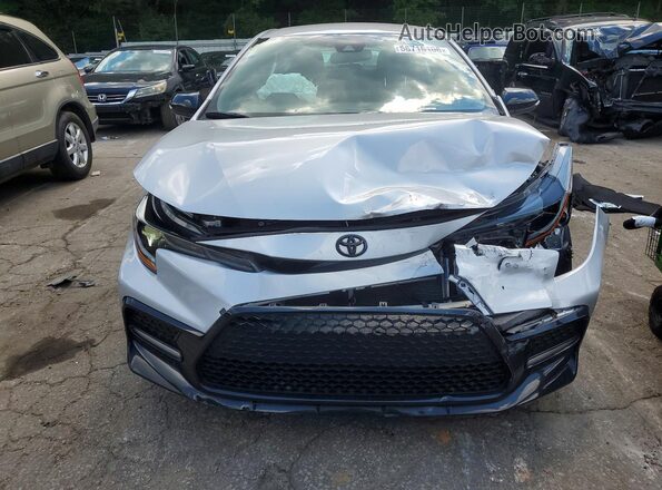 5YFS4MCE8NP120167 2022 TOYOTA COROLLA Silver Front view