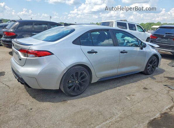5YFS4MCE8NP120167 2022 TOYOTA COROLLA Silver Rear right