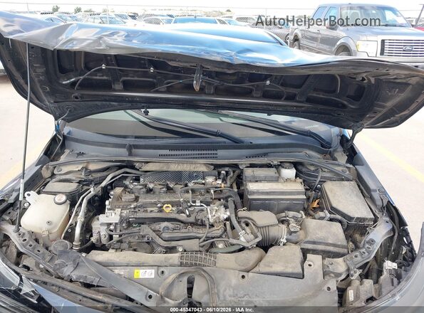 5YFS4MCE8NP121867 2022 TOYOTA COROLLA Black Widok z tyłu
