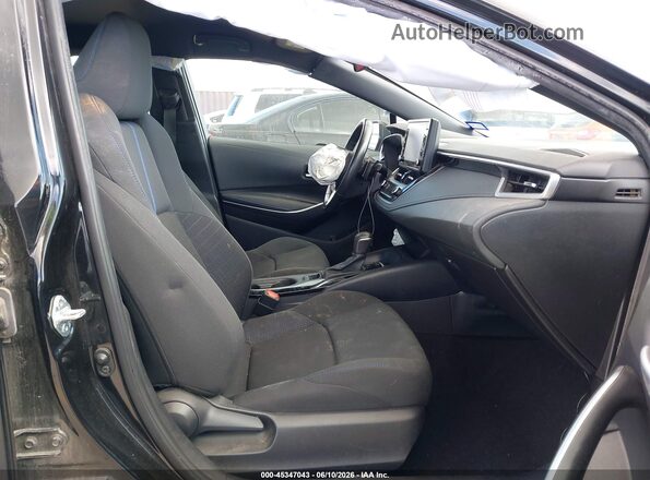 5YFS4MCE8NP121867 2022 TOYOTA COROLLA Black Widok wnętrza z przodu