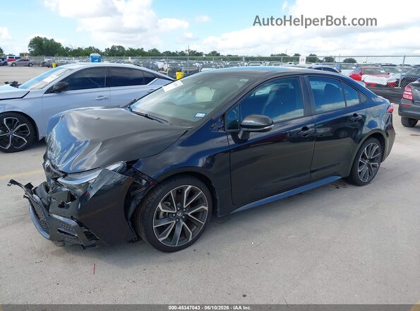 5YFS4MCE8NP121867 2022 TOYOTA COROLLA Black Przód lewy
