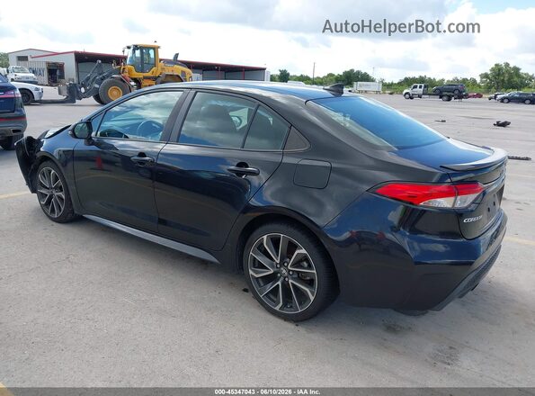 5YFS4MCE8NP121867 2022 TOYOTA COROLLA Black Tył lewy