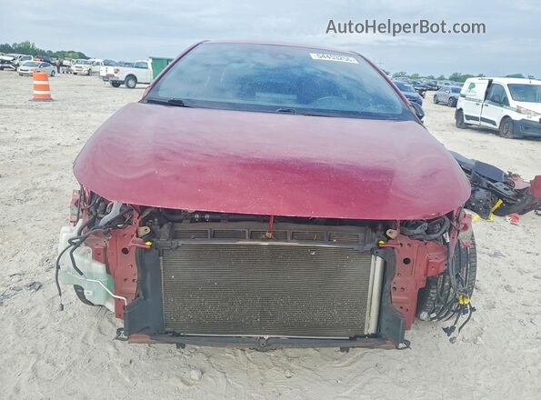 5YFS4MCE8NP132612 2022 TOYOTA COROLLA Red Front view