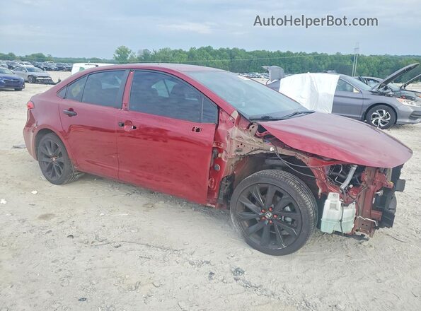 5YFS4MCE8NP132612 2022 TOYOTA COROLLA Red Front right