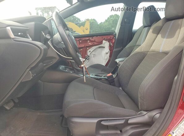 5YFS4MCE8NP132612 2022 TOYOTA COROLLA Red Front interior view