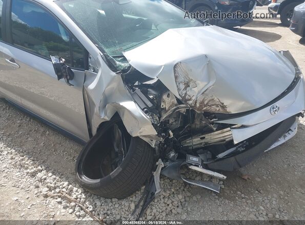 5YFS4MCE8PP141202 2023 TOYOTA COROLLA Silver Դիմացի տեսք