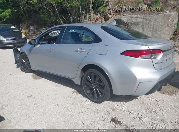 5YFS4MCE8PP141202 2023 TOYOTA COROLLA Silver Հետևի ձախ