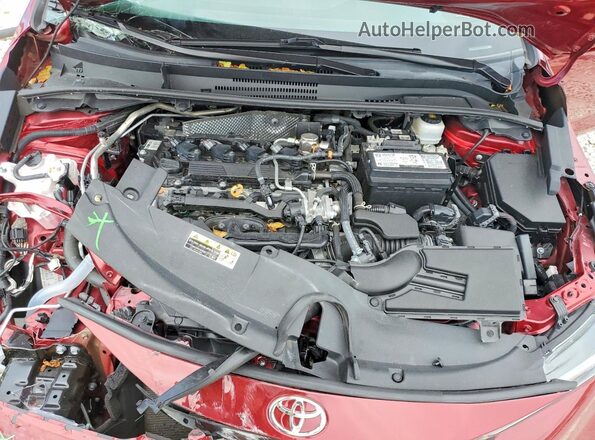 5YFS4MCE8PP149333 2023 TOYOTA COROLLA Red Widok wnętrza z tyłu