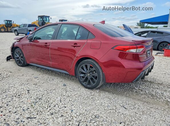 5YFS4MCE8PP149333 2023 TOYOTA COROLLA Red Tył lewy