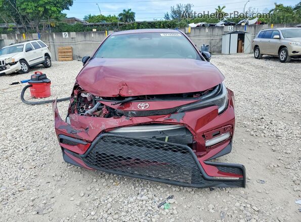 5YFS4MCE8PP149333 2023 TOYOTA COROLLA Red Widok z przodu