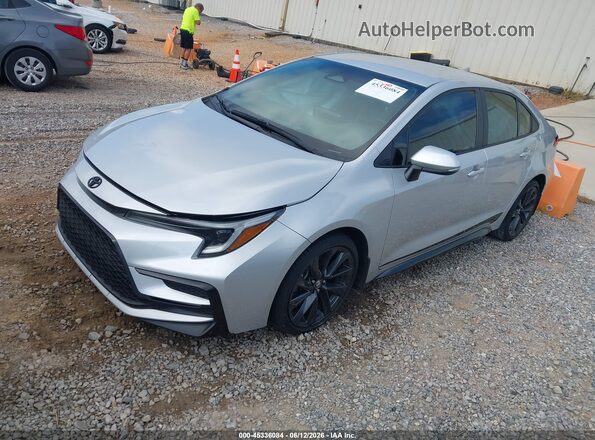 5YFS4MCE8PP154743 2023 TOYOTA COROLLA Silver Front left