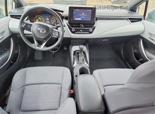 5YFS4MCE8RP187650 2024 TOYOTA COROLLA White Вид панелі приладів