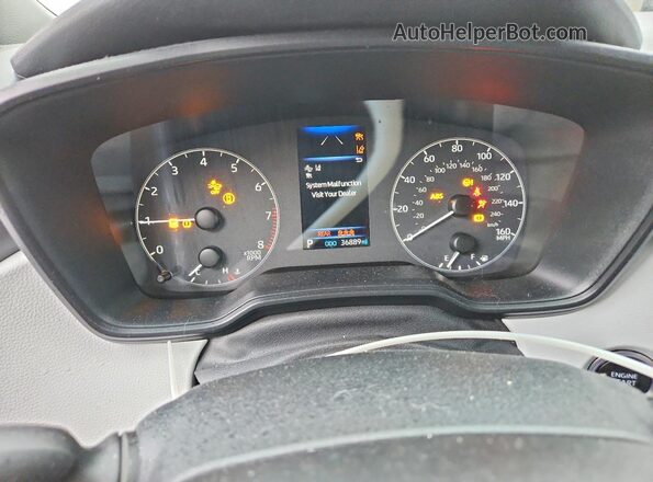 5YFS4MCE8RP187650 2024 TOYOTA COROLLA White Вид щитка приладів