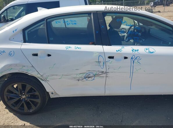 5YFS4MCE8SP228297 2025 TOYOTA COROLLA Белый Вид спереди
