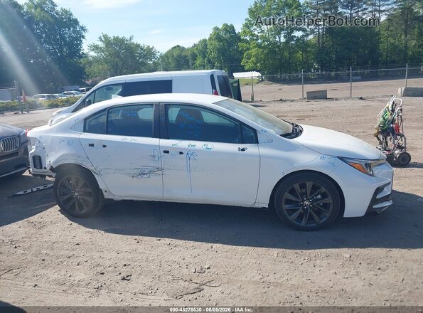 5YFS4MCE8SP228297 2025 TOYOTA COROLLA Белый Панорамный вид салона 360°