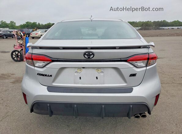 5YFS4MCE8TP270258 2026 TOYOTA COROLLA Серебряный Вид сзади
