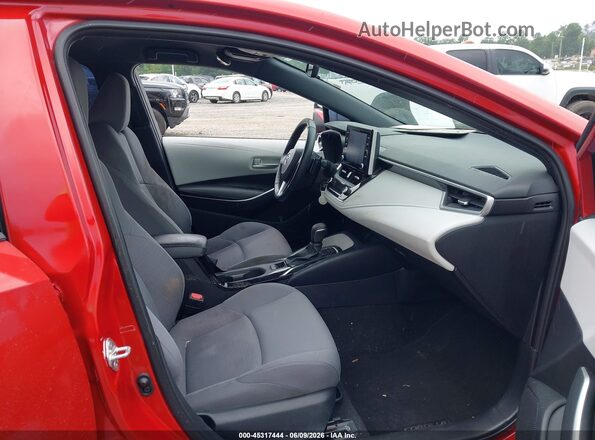 5YFS4MCE9MP058938 2021 TOYOTA COROLLA Красный Вид салона спереди