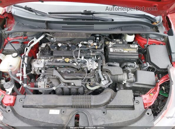 5YFS4MCE9MP058938 2021 TOYOTA COROLLA Красный Вид сзади