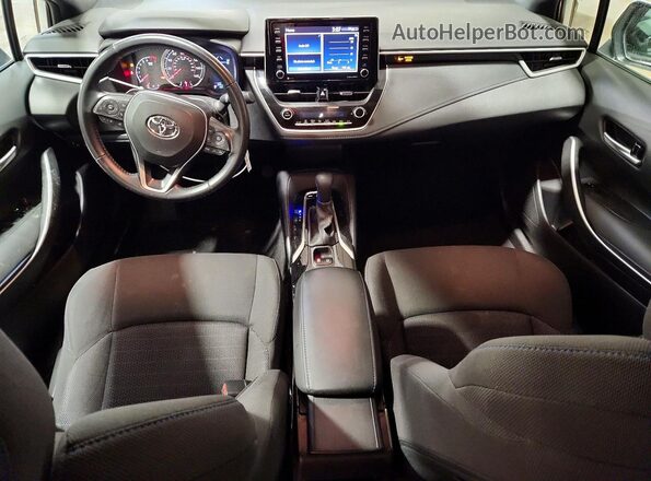 5YFS4MCE9MP067056 2021 TOYOTA COROLLA White Вид панелі приладів
