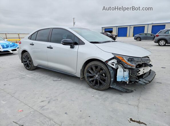 5YFS4MCE9NP139603 2022 TOYOTA COROLLA Silver Передня права чверть