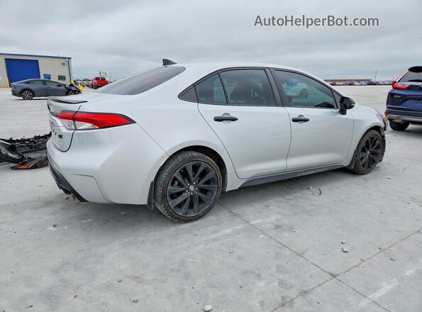 5YFS4MCE9NP139603 2022 TOYOTA COROLLA Silver Задня права чверть