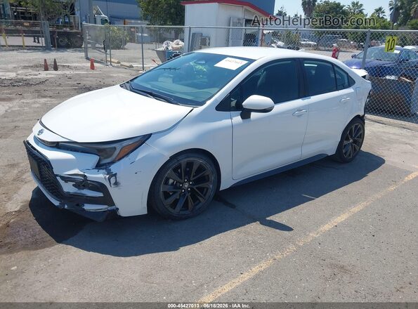 5YFS4MCE9PP143105 2023 TOYOTA COROLLA Белый Передняя левая четверть