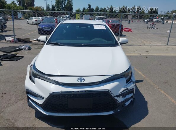 5YFS4MCE9PP143105 2023 TOYOTA COROLLA Белый Вид задней части салона