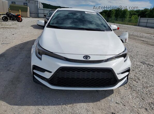 5YFS4MCE9PP162348 2023 TOYOTA COROLLA White Դիմացի տեսք