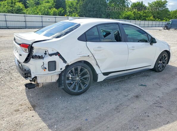 5YFS4MCE9PP162348 2023 TOYOTA COROLLA White Հետևի աջ
