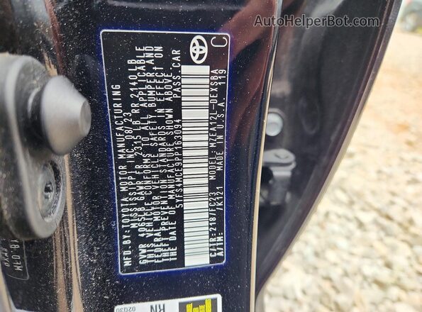 5YFS4MCE9PP163094 2023 TOYOTA COROLLA Black Vista del compartimento del motor