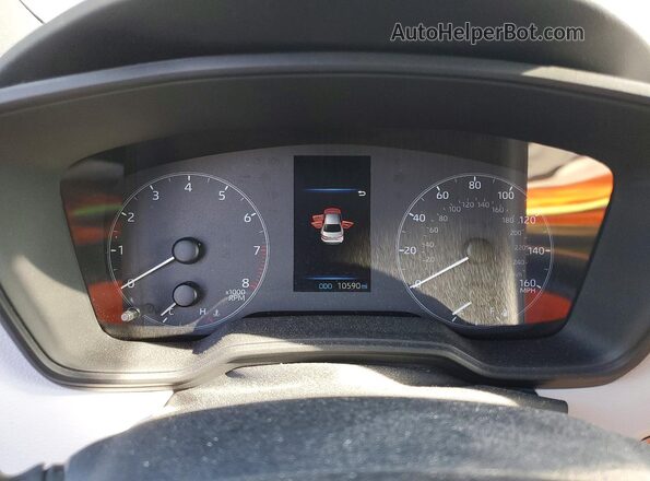 5YFS4MCE9SP220015 2025 TOYOTA COROLLA Черный Вид щитка приборов
