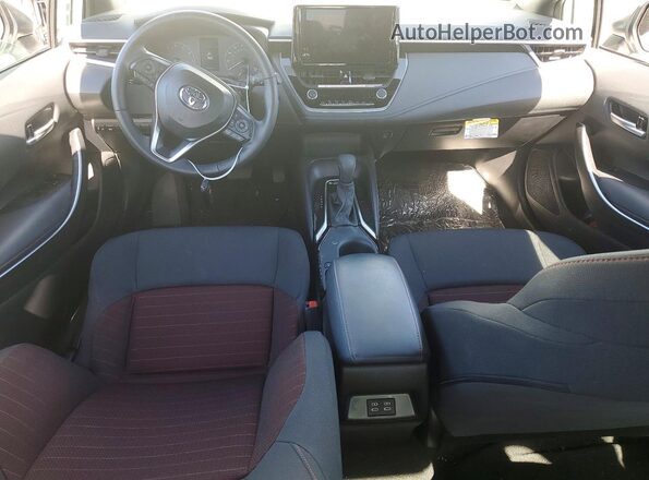 5YFS4MCE9SP232570 2025 TOYOTA COROLLA White Առջևի վահանակի տեսք