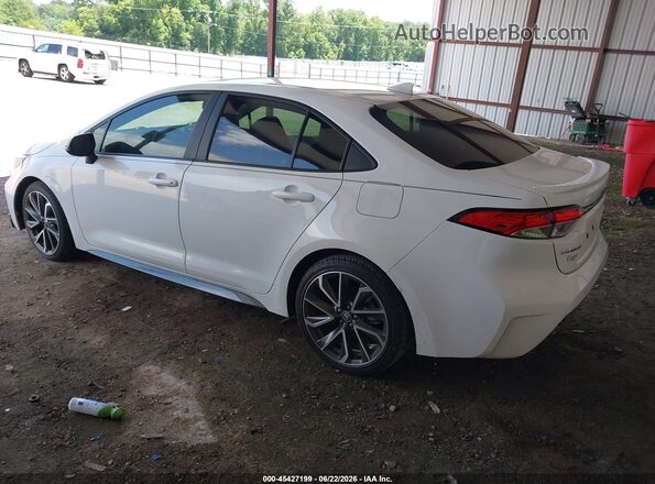 5YFS4MCEXMP090345 2021 TOYOTA COROLLA White უკანა მარცხენა