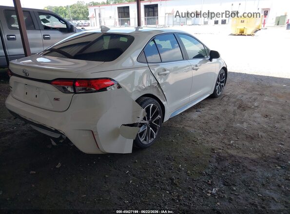 5YFS4MCEXMP090345 2021 TOYOTA COROLLA White უკანა მარჯვენა