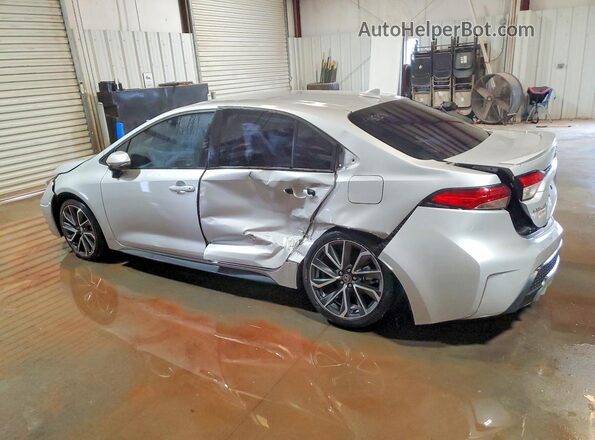 5YFS4MCEXNP104584 2022 TOYOTA COROLLA Silver უკანა მარცხენა