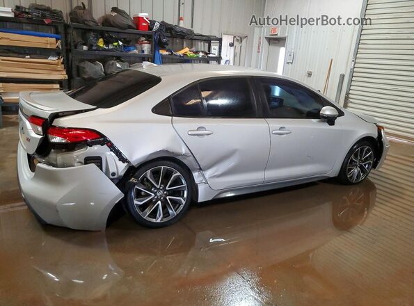 5YFS4MCEXNP104584 2022 TOYOTA COROLLA Silver უკანა მარჯვენა