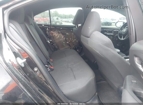 5YFS4MCEXNP107260 2022 TOYOTA COROLLA Black VIN კოდის სტიკერის ხედი