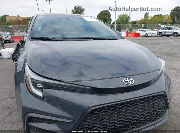5YFS4MCEXSP225126 2025 TOYOTA COROLLA Gray Вид щитка приладів