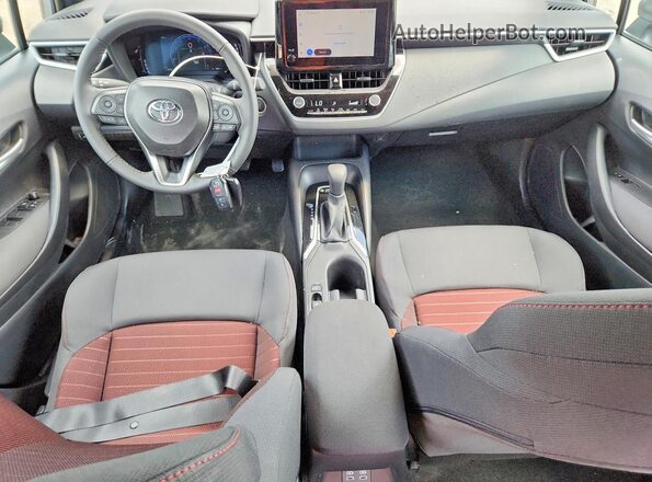5YFS4MCEXTP275834 2026 TOYOTA COROLLA Gray Առջևի վահանակի տեսք