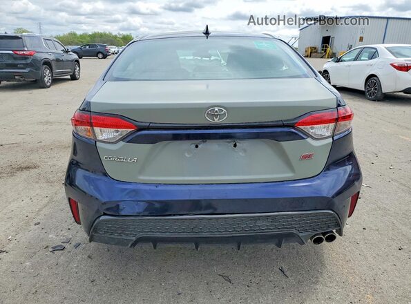 5YFS4RCE0LP007498 2020 TOYOTA COROLLA Blue Հետևի տեսք