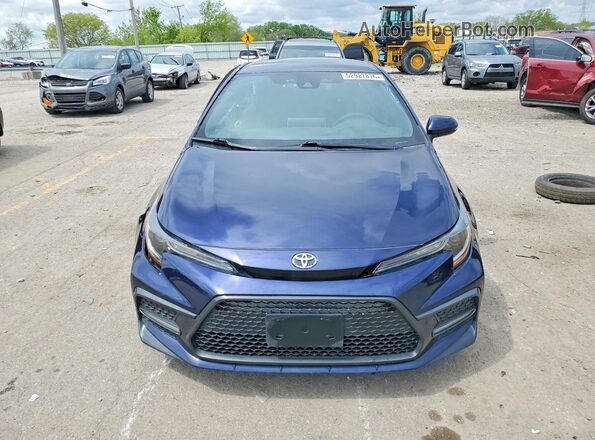 5YFS4RCE0LP007498 2020 TOYOTA COROLLA Blue Դիմացի տեսք