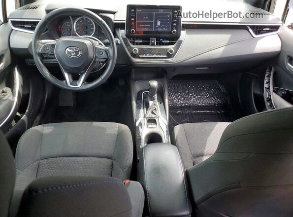 5YFS4RCE0LP007498 2020 TOYOTA COROLLA Blue Առջևի վահանակի տեսք