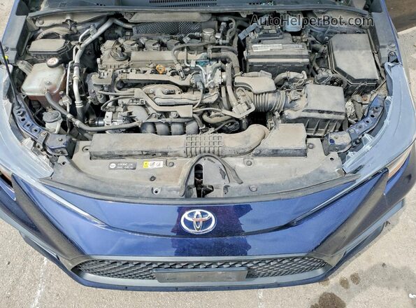 5YFS4RCE0LP007498 2020 TOYOTA COROLLA Blue Սալոնի հետևի տեսք