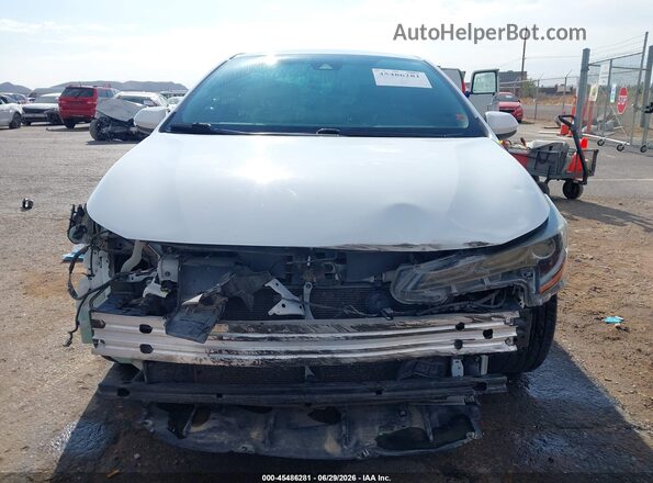 5YFS4RCE0LP027900 2020 TOYOTA COROLLA White Vista del cuadro de instrumentos